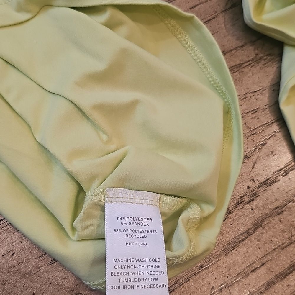 Lime Quarter-Zip Pullover boys XL NWOT - Picture 8 of 10